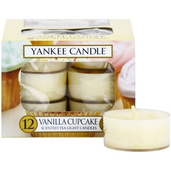Yankee Candle Vanilla Cupcake čajová svíčka 12 x 9,8 g