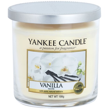 Yankee Candle Vanilla vonná svíčka 198 g Décor malá