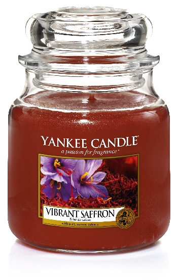 Yankee Candle Vibrant Saffron vonná svíčka 411 g Classic střední