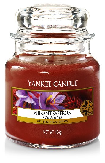 Yankee Candle Vibrant Saffron vonná svíčka 104 g Classic malá 