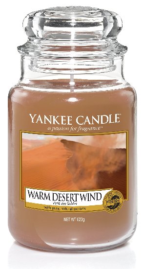 Yankee Candle Warm Desert Wind vonná svíčka 623 g Classic velká