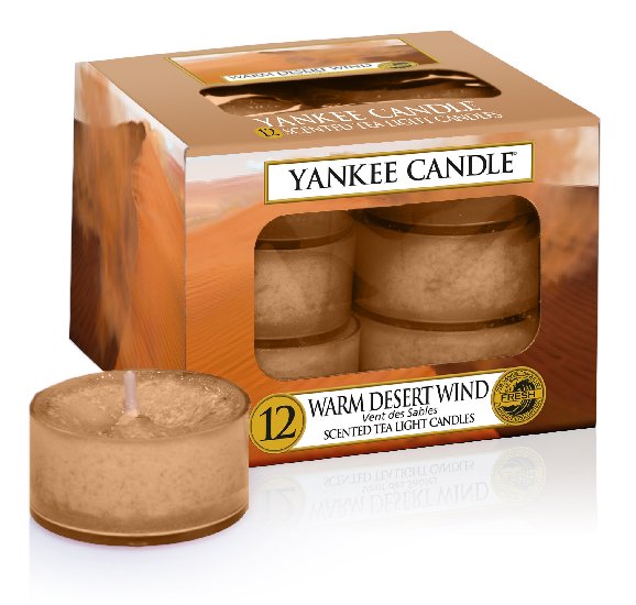 Yankee Candle Warm Desert Wind świeczka typu tealight 12 x 9,8 g