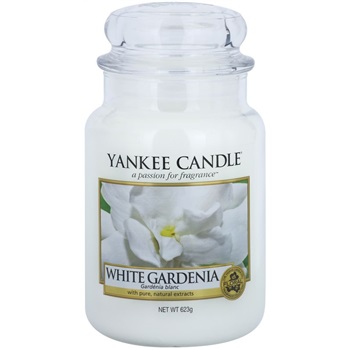Yankee Candle White Gardenia vonná svíčka 623 g Classic velká 