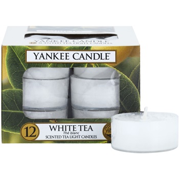 Yankee Candle White Tea čajová svíčka 12 x 9,8 g