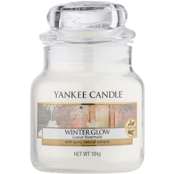 Yankee Candle Winter Glow vonná svíčka 104 g Classic malá 